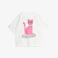 Mini Rodini Spoiled Cat T-Shirt White