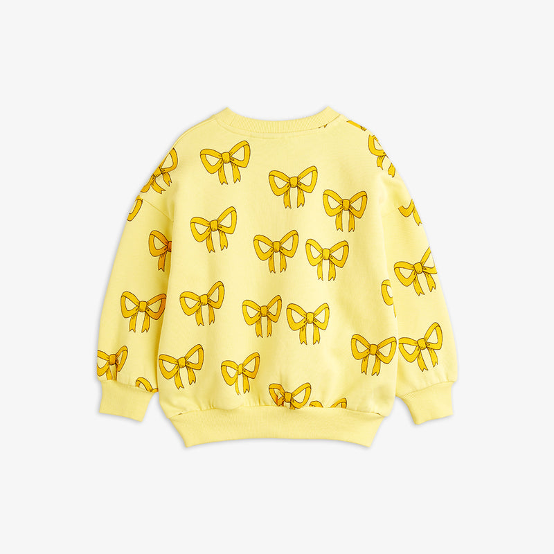 Mini Rodini Bow Sweater Yellow