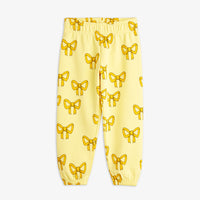 Mini Rodini Bow Sweatpants Yellow