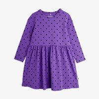 Mini Rodini Polka Dot Dress Purple