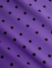 Mini Rodini Polka Dot Dress Purple