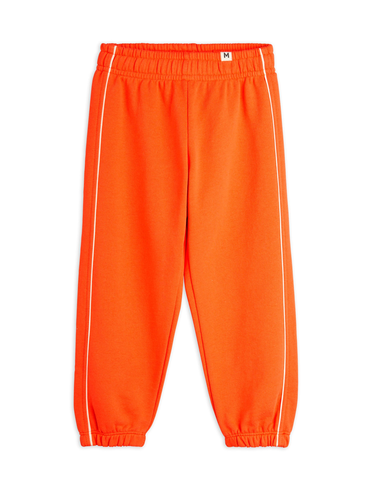 Mini Rodini Plain Piping Sweat Pants Red