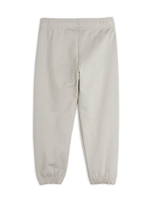 Mini Rodini Plain Piping Sweatpants Grey