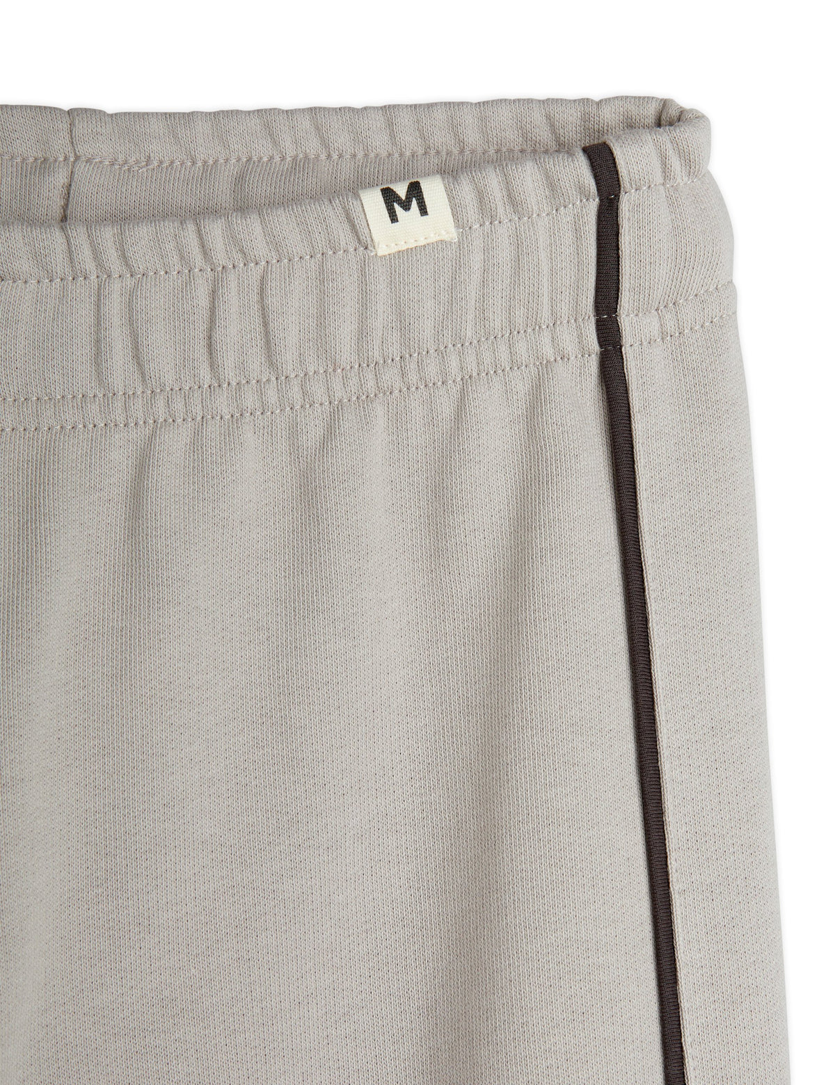 Mini Rodini Plain Piping Sweatpants Grey