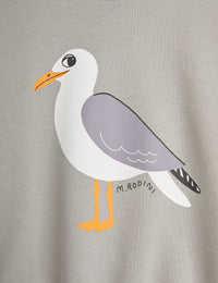 Mini Rodini Seagull Sweatshirt Grey