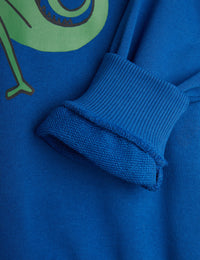 Mini Rodini Lizard Sweater Blue