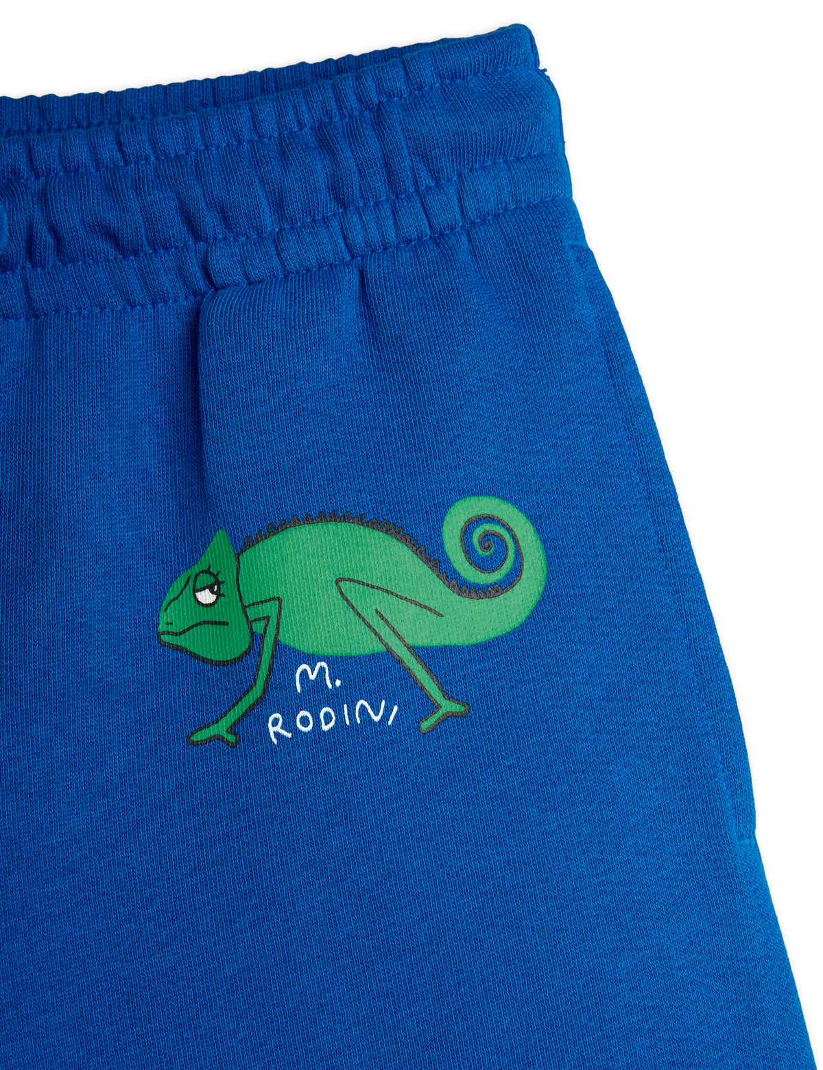 Mini Rodini Lizard Sweat Shorts Blue