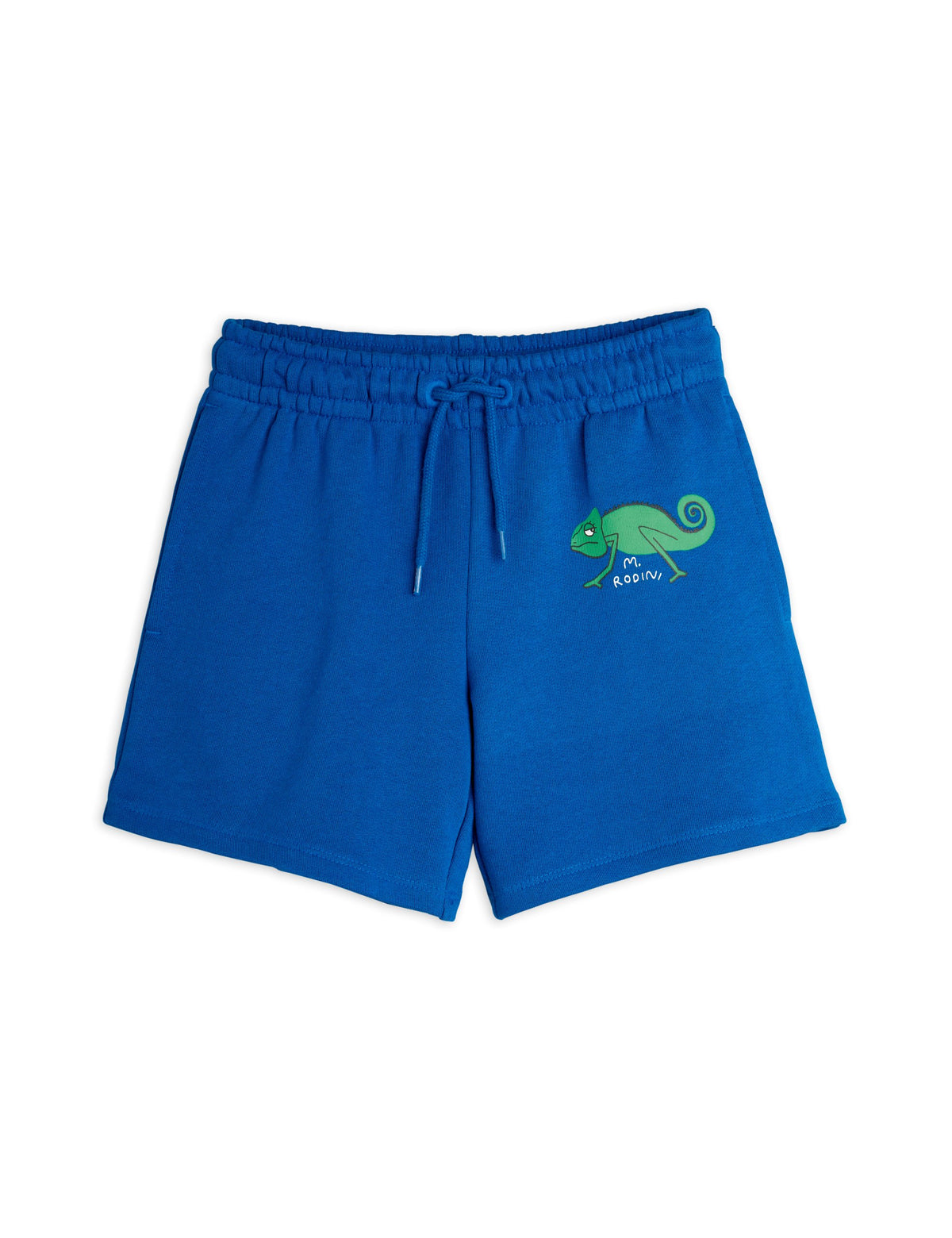 Mini Rodini Lizard Sweat Shorts Blue