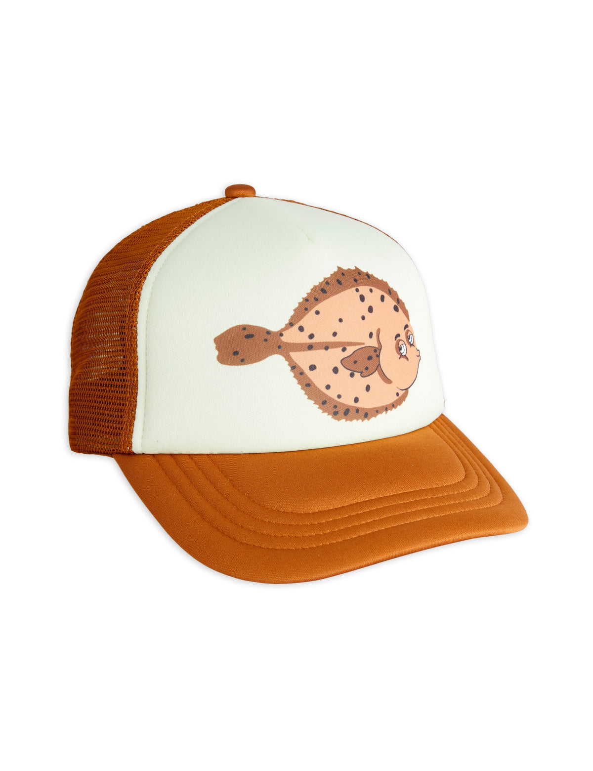 Mini Rodini Flundra Trucker Cap Brown