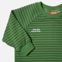 Das Ist Maurice Long Sleeve T-Shirt Striped Green