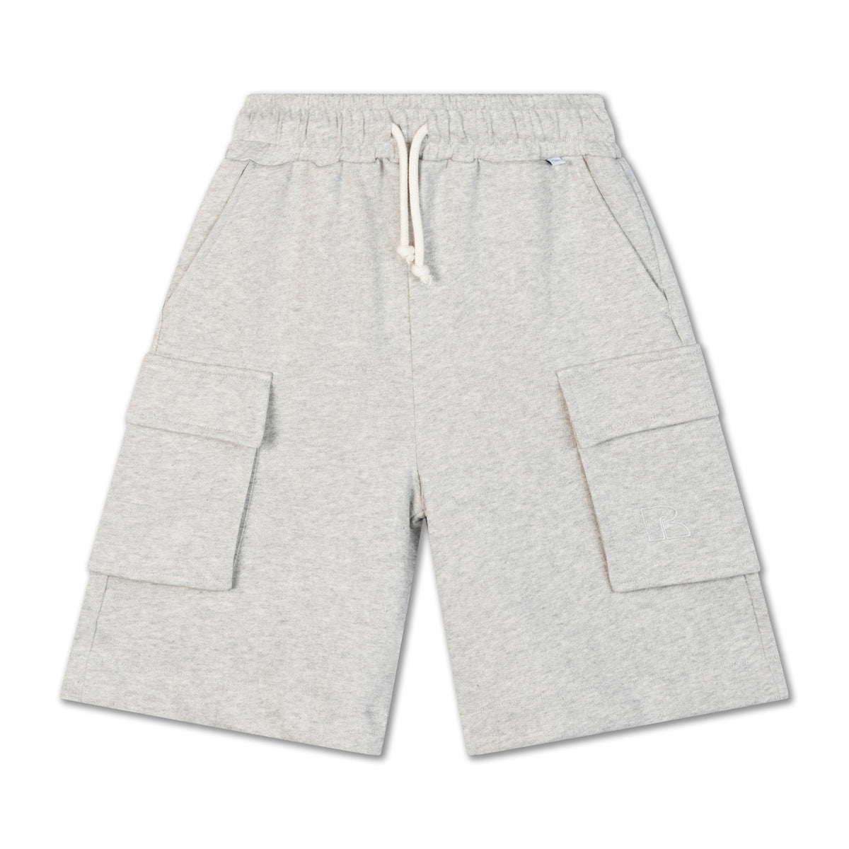 Repose AMS midi cargo short - light mixed grey