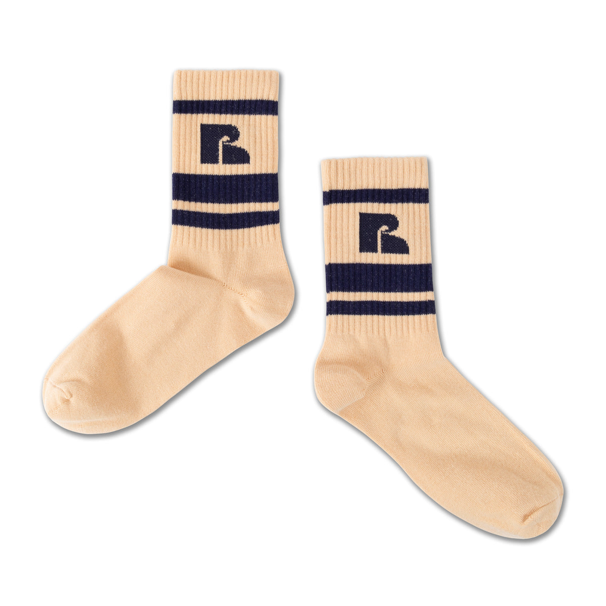 Repose AMS sporty socks - sand logo