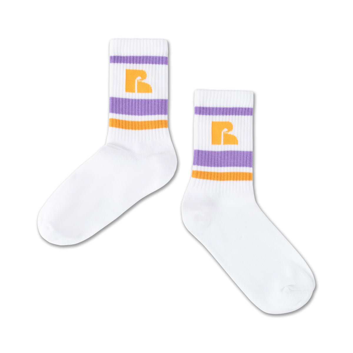 Repose AMS sporty socks - white logo