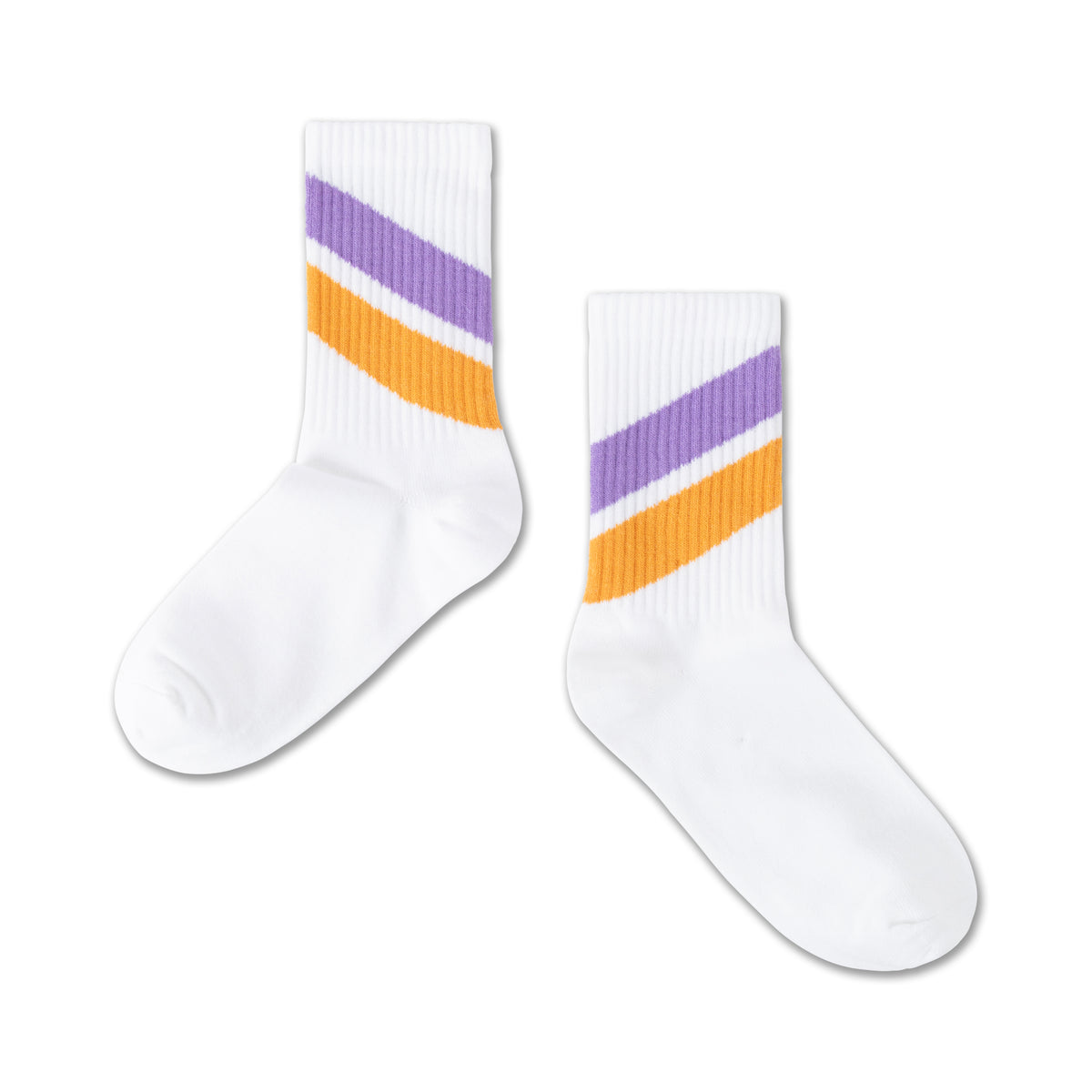 Repose AMS sporty socks - white stripe