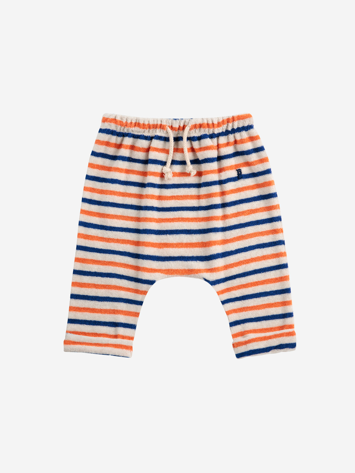 Bobo Choses Baby Striped	terry cloth harem pants