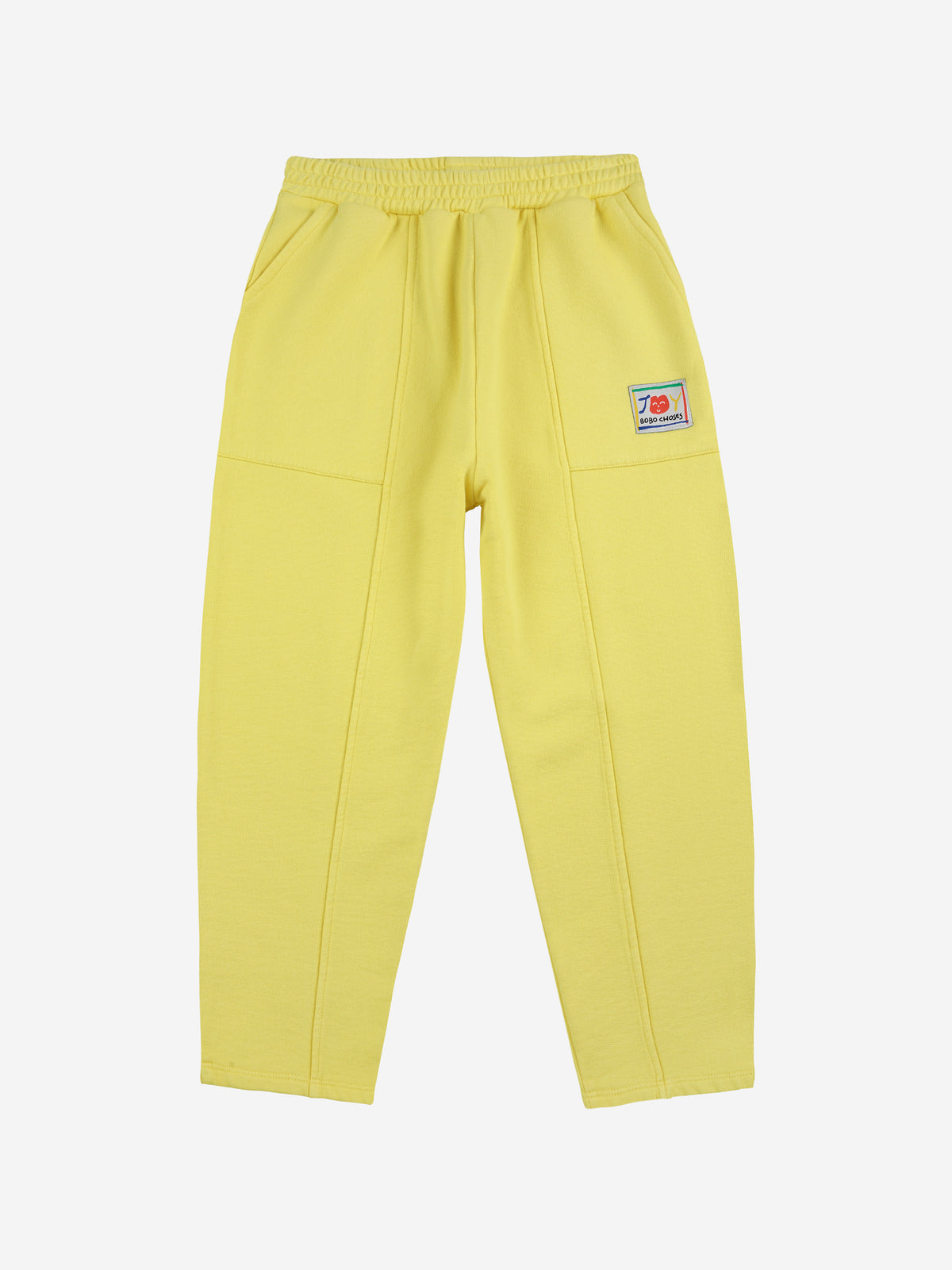 Bobo Choses Smiling yellow jogging	pants