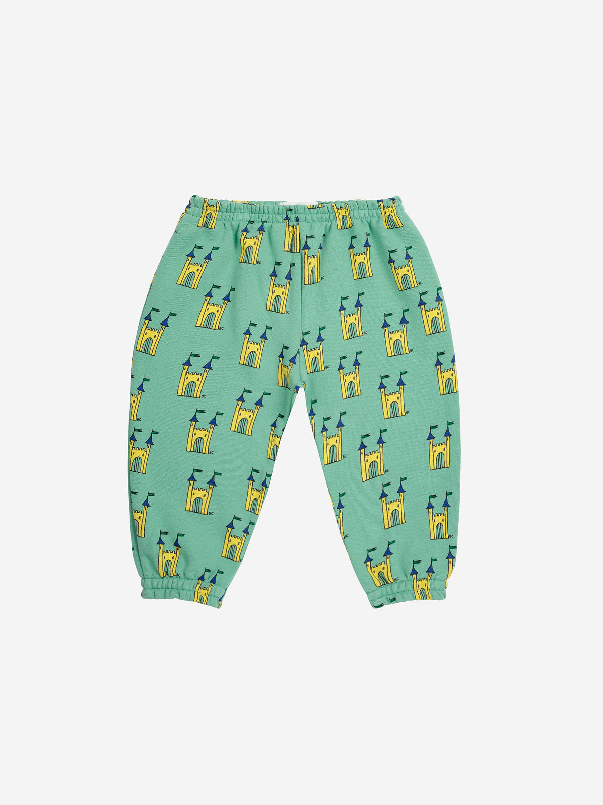 Bobo Choses Baby Faraway Castle all over jogging pants Green