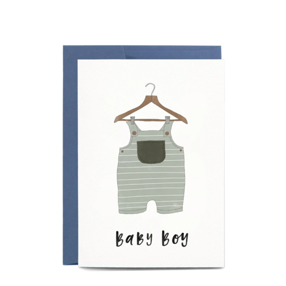 In The Daylight Baby Boy Overall Greeting Card