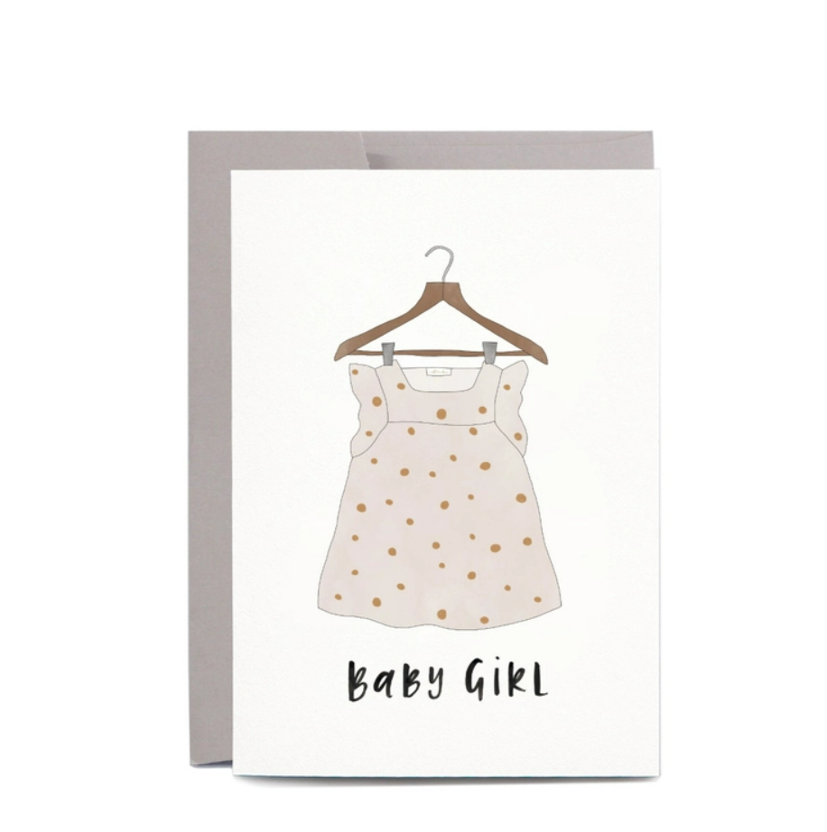 In The Daylight Baby Girl Dress Greeting Card