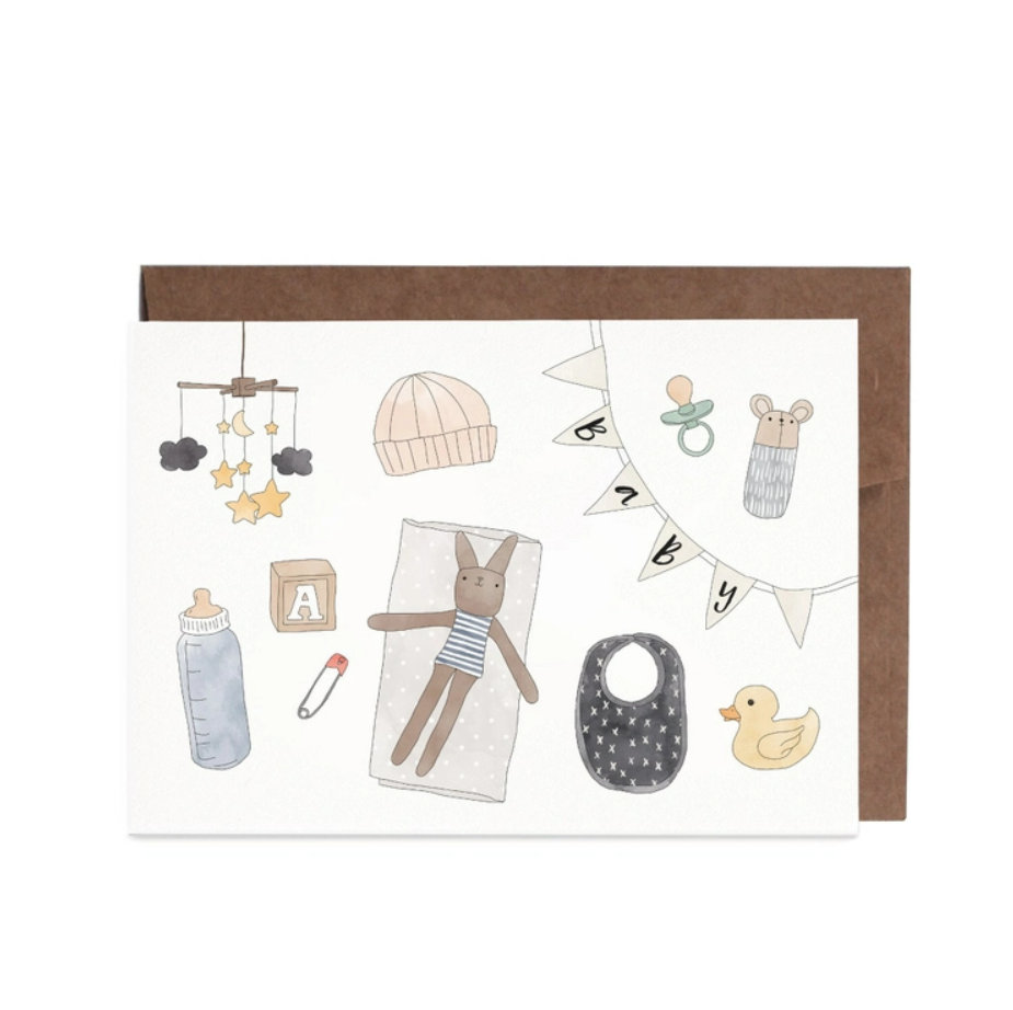 In The Daylight Baby Items Greeting Card