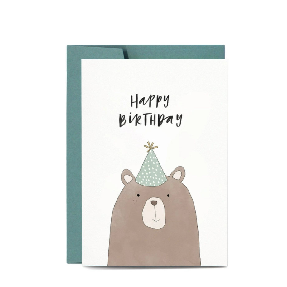 In The Daylight Birthday Bear Greeting Card