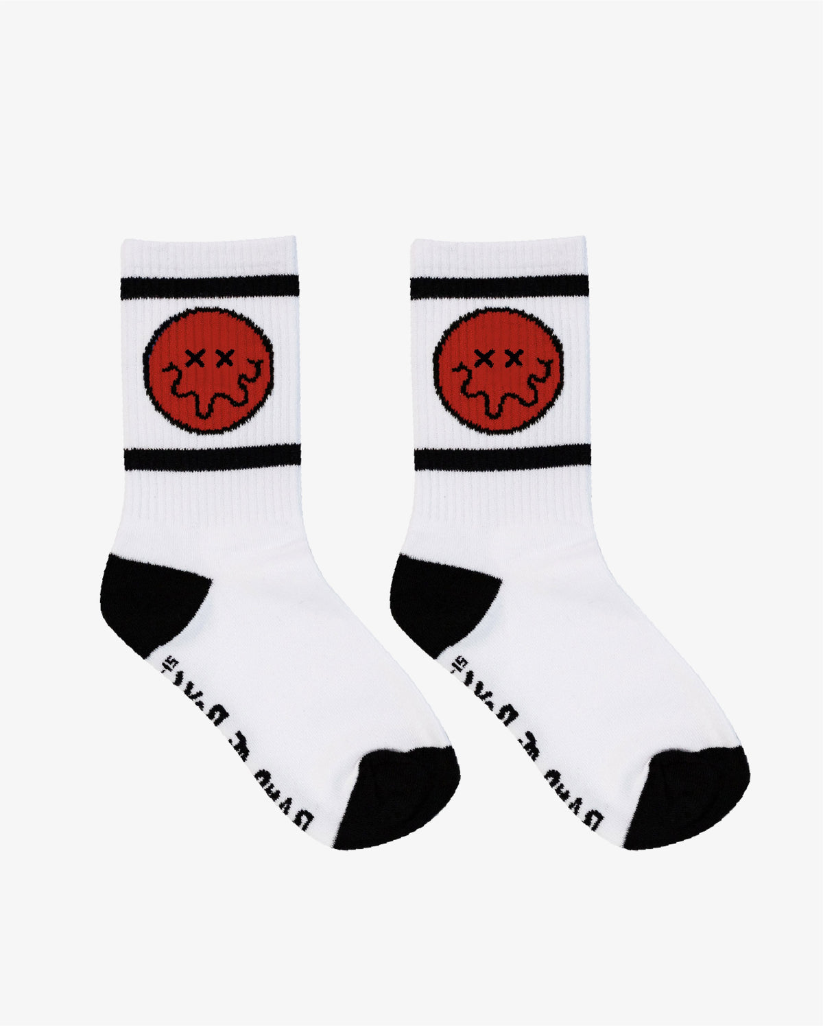 Band Of Boys Red + Blue Squiggle Smile Socks