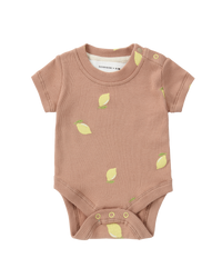 Susukoshi Short Sleeved Bodysuit Lemons