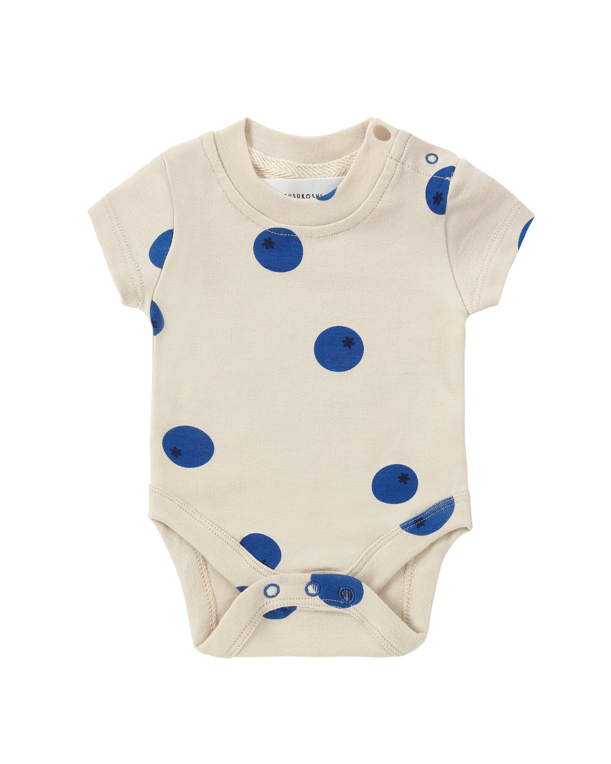 Susukoshi S/S Bodysuit Blueberries