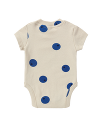 Susukoshi S/S Bodysuit Blueberries