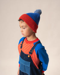 Das Ist Maurice Beanie Red & Blue