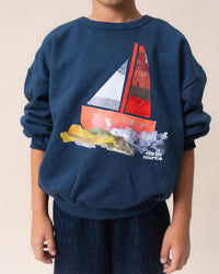 Das Ist Maurice Pullover Navy Boats