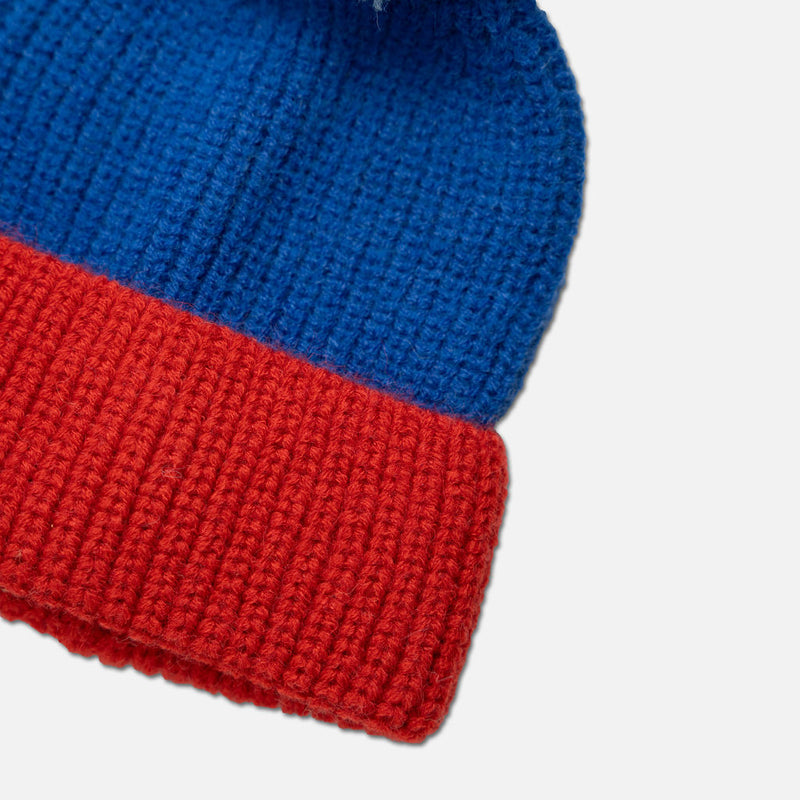 Das Ist Maurice Beanie Red & Blue