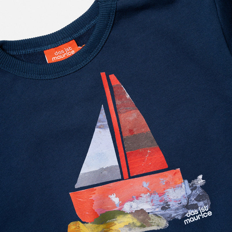 Das Ist Maurice Pullover Navy Boats