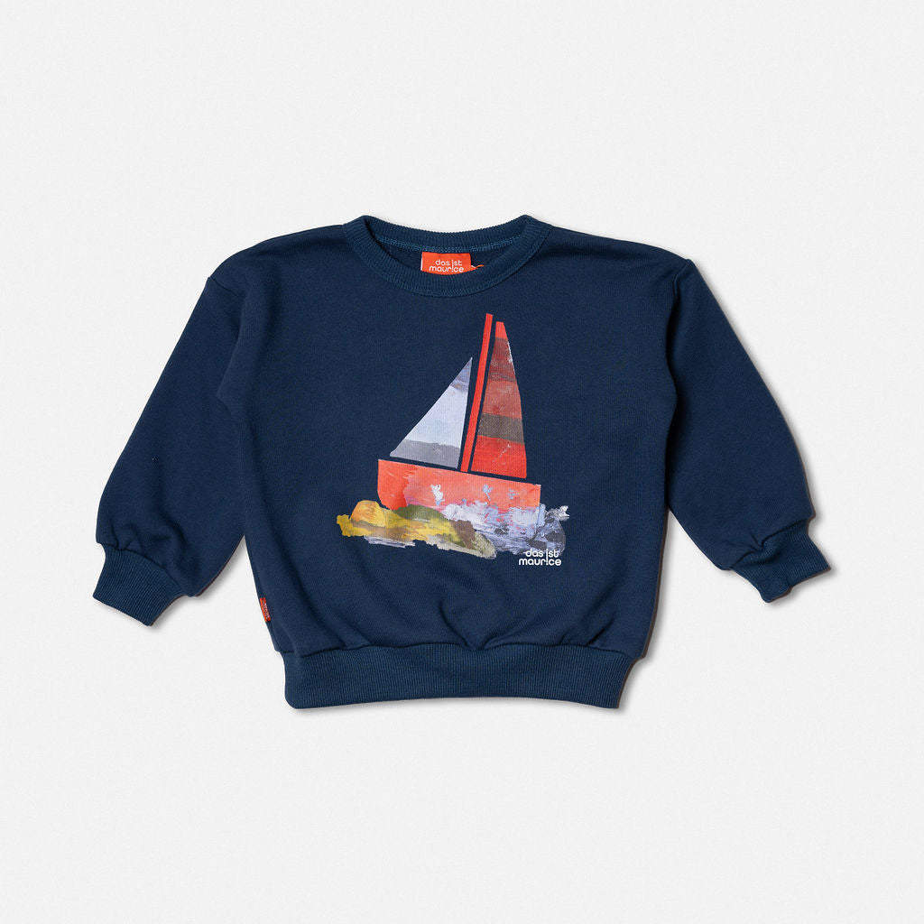 Das Ist Maurice Pullover Navy Boats