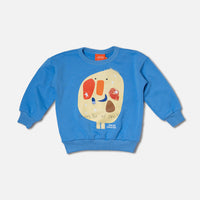 Das Ist Maurice Pullover Sky Blue Space Man