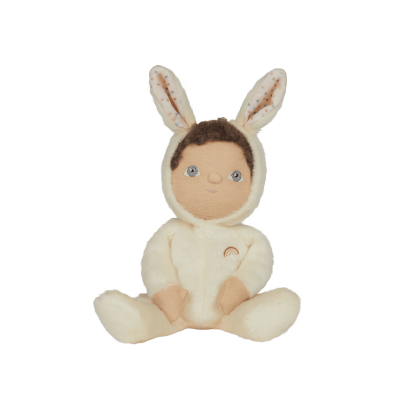 Olli Ella Dinky Dinkum Dolls - Basil Bunny - Cream