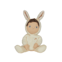 Olli Ella Dinky Dinkum Dolls - Basil Bunny - Cream