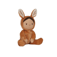 Olli Ella Dinky Dinkum Dolls - Bucky Bunny - Toffee