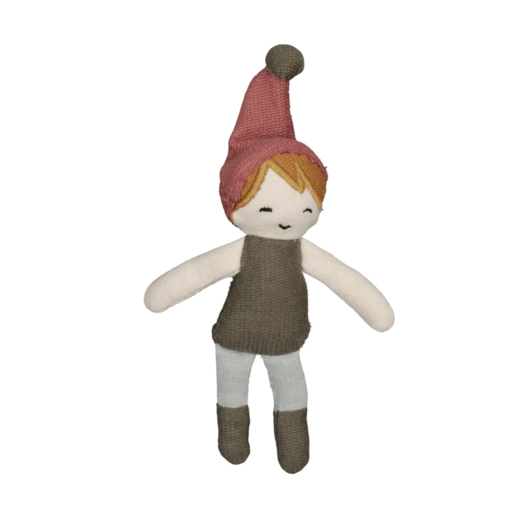 Fabelab Christmas - Pocket Friend - Elf Boy, 14 cm