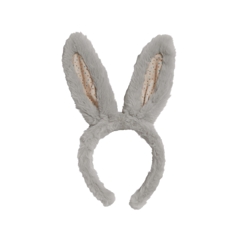 Olli Ella  Fluffle Bunny Headband - Smoke