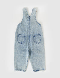 Goldie and Ace AUSTIN VINTAGE WASHED DENIM OVERALLS