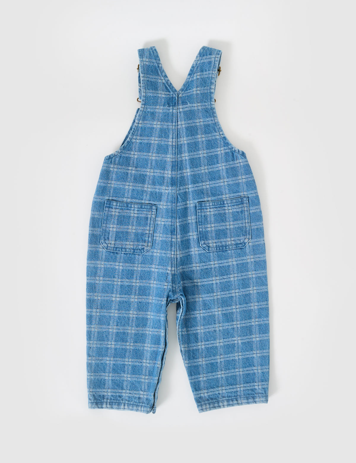 Goldie and Ace AUSTIN DENIM CHECK OVERALLS