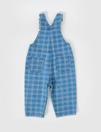 Goldie and Ace AUSTIN DENIM CHECK OVERALLS