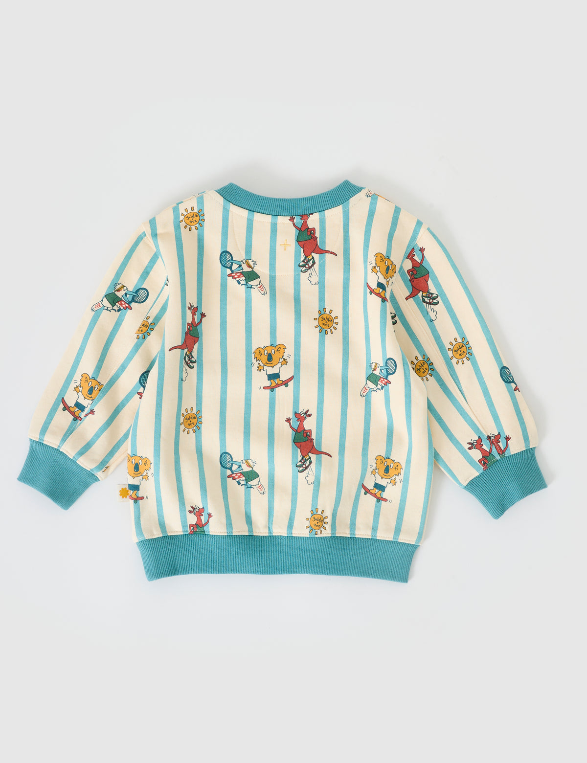 Goldie and Ace GOLDIE SQUAD RELAXED TERRY SWEATER