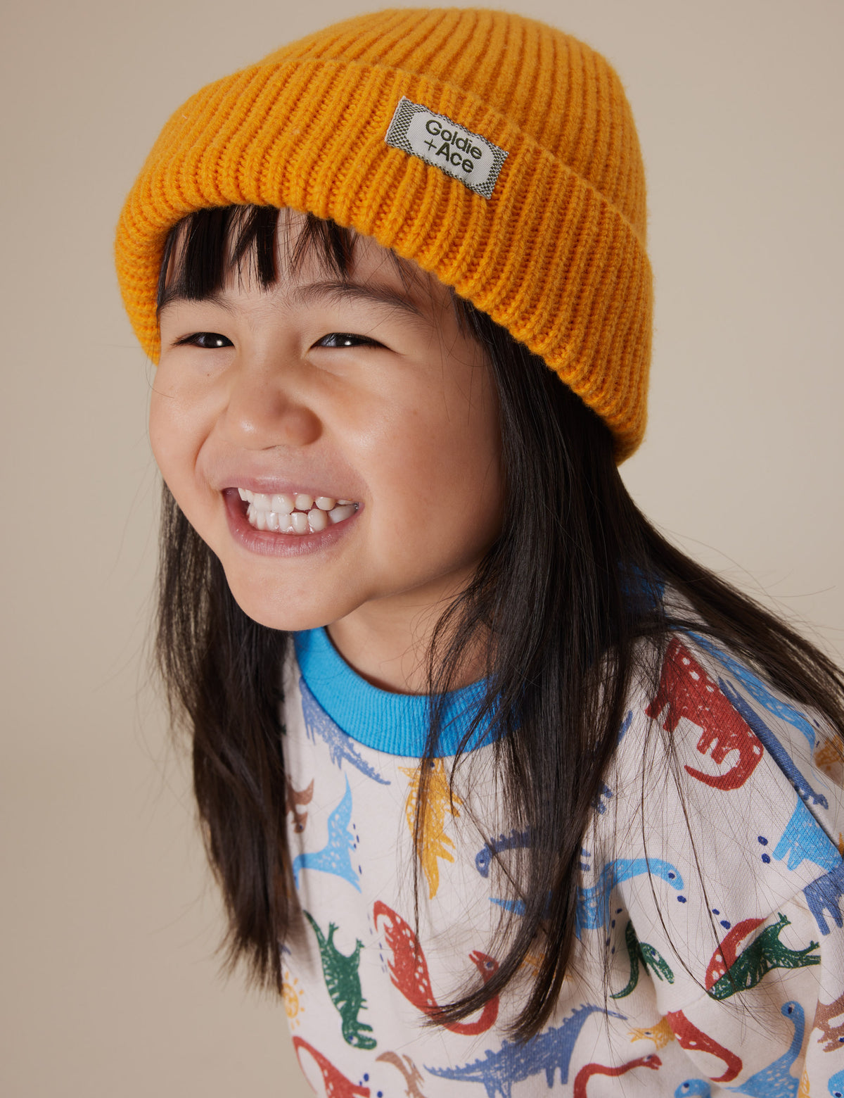 Goldie and Ace WOOL BEANIE GOLDEN