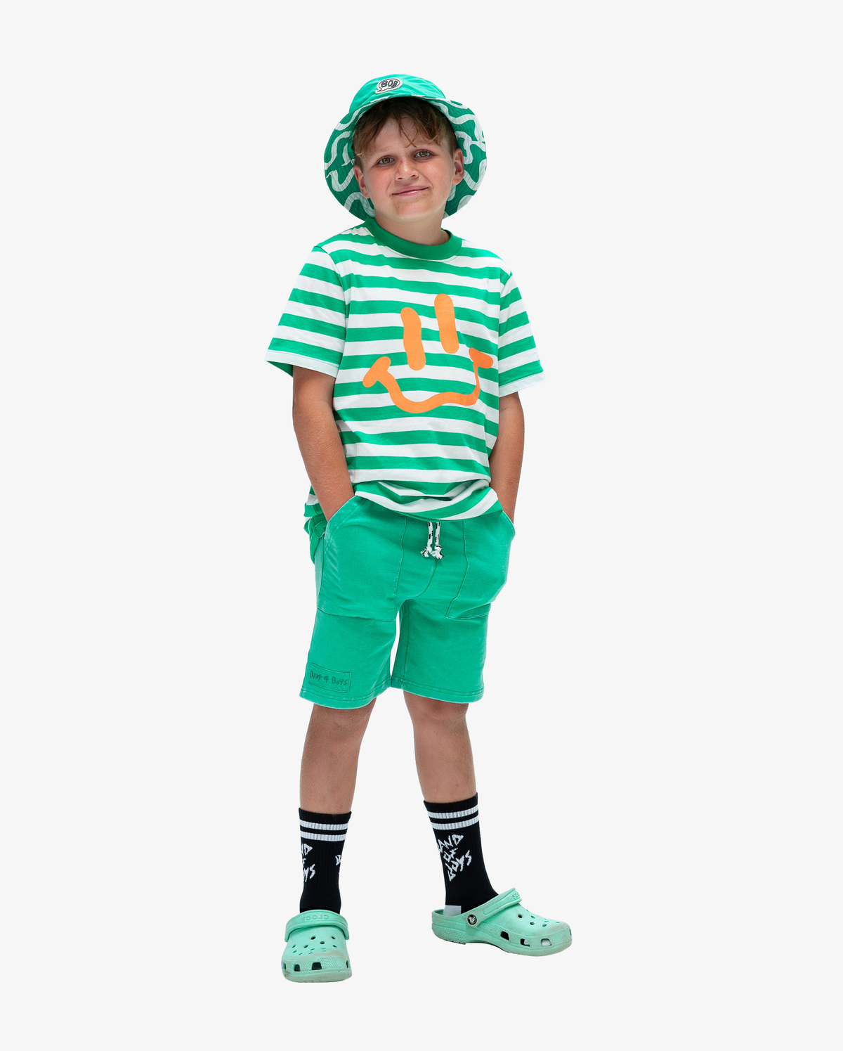 Band Of Boys Spruce Green BOB Shorts