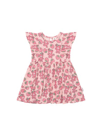 Huxbaby Berry Bear Frill Dress Candy