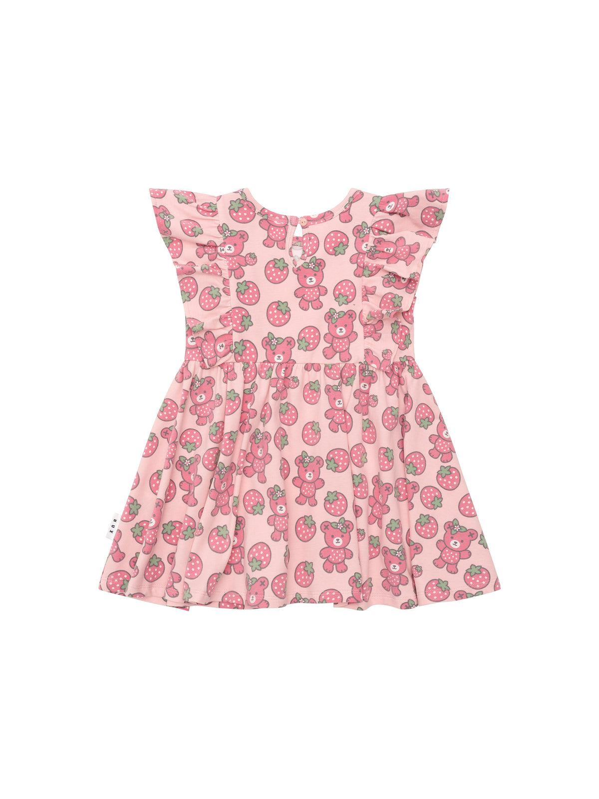 Huxbaby Berry Bear Frill Dress Candy