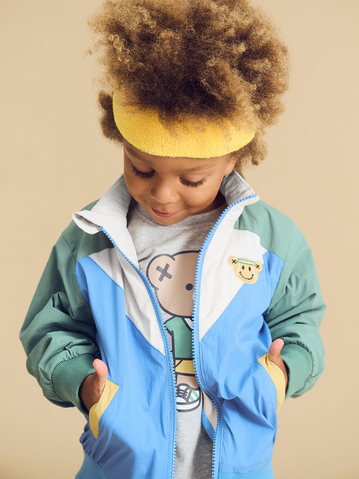 Huxbaby Tennis Bear Windbreaker