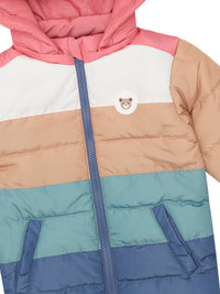 Huxbaby COLOUR BLOCK PARKA